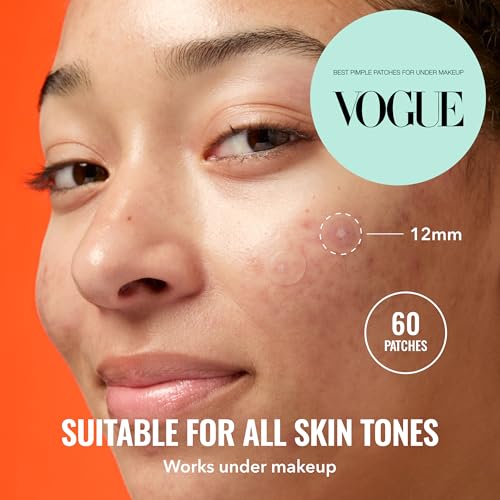 Peach Slices - Acne Spot Dots (60 ct) - Hydrocolloid Pimple Patches for Face - Absorb Gunk, Protect Picking & Support Healing - 3 Sizes (7, 10, & 12mm) - Vegan, Cruelty Free, Korean Skin Care & Beauty