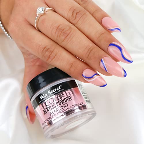 Mia Secret Acrylic Powder Cover Almond 1 oz.