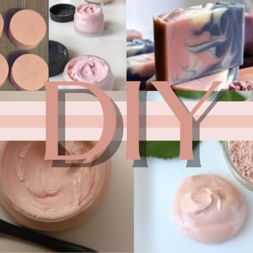 100% Natural French Pink Clay Powder/Rose Clay (One Pound) for DIY Facial Masks, Creams, Soft Peels and Scrubs, and Soap Making 1 LB / 454 GMS