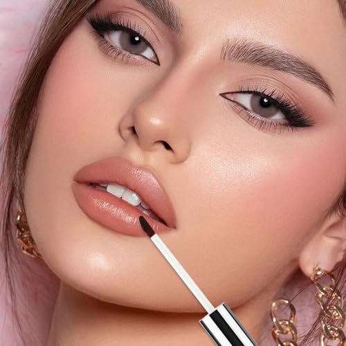 aopoka Peel Off Lip Liner Stain Velvet Tint ? Long-Lasting, Moisturizing, Non-Sticky Matte Lip Lacquer, Highly Pigmented, Smudge-Proof Liquid Lipstick Makeup #Purple
