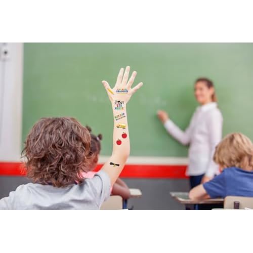 5TH Grade Graduation Temporary Tattoos for 5TH Grade Graduation Party Decorations, 5TH Grade Graduations 2026, Boys Girls Kids 5TH Grade Graduation Gifts Tattoos Supplies, 110pcs