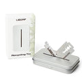 Leaf Shave Blade Recycling Tin - Blade Bank for Safety Razor Blades