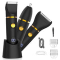 Manscape Body Hair Trimmer for Men: Pubic Hair Trimmer, 3 in 1 Versatile Electric Shaver for Groin,Face,Beard,Nose,Waterproof Body Groomer with Ceramic Blades, Mens Gifts