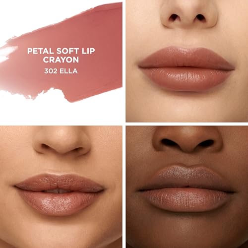 Laura Mercier Petal Soft Lipstick Crayon, 24HR Lip Softening Hydration, 12HR Sheer Matte Lip Color, Comfortable Weightless Wear, Diffused, Blurred Effect