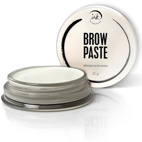 Eyebrow White Mapping Paste [Large 15g Bottle] Brow Mapping Paste, Eyebrow Contour for Microblading and PMU Supplies, Brow Design, Draw or Sketch the Shape
