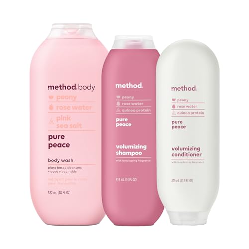Method Body Wash and Hair Care Gift Set, Pure Peace