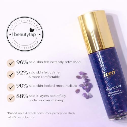 ier? Beauty Moonkissed Serene Essence Hydrating Face Mist, Lavender Chamomile Frankincense, Crystal-Infused Replenishing Facial Mist, Calming Hydrating Toner, Made in Italy ? 3.38 Fl Oz