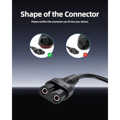 8V Power Cord Fit for Philips Norelco One Blade HQ850 QP2630 QP2530 Shaver Razor Trimmer Power Charging Adapter