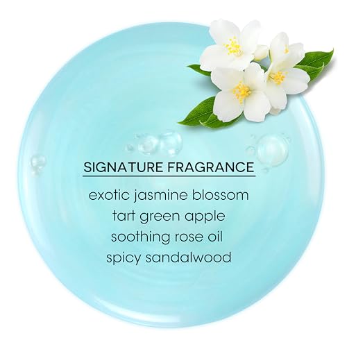 Bain de Terre Jasmine Moisturizing Shampoo, Luxurious Hydration for Dry Hair with Argan & Monoi Oils, Paraben-Free, Color-Safe, Vegan