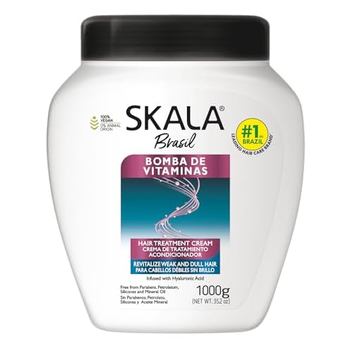 SKALA Hair Type 3ABC Mais Cachos Brasil Bomba de Vitaminas Hair Treatment Cream Bundle