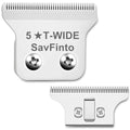 2215 T Wide Adjustable Trimmer Blades for Wahl 5 Star Series Detailer (8081) & Cordless Detailer LI (8171), Model 2215