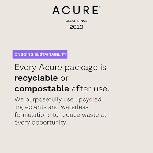 Acure Ultra Hydrating Shampoo - Moisturizing Shampoo for Women & Men, Moisturize & Soften Fine, Dry, Damaged, Color Treated Hair & Scalp w/ Argan Oil, Vegan, Paraben Free, Sulfate Free - 8 fl oz