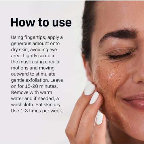 Revision Skincare Pumpkin Enzyme Mask, Gently Exfoliating Facial Mask, with Brazilian Clay and Natural Enzymes, 1.7 oz