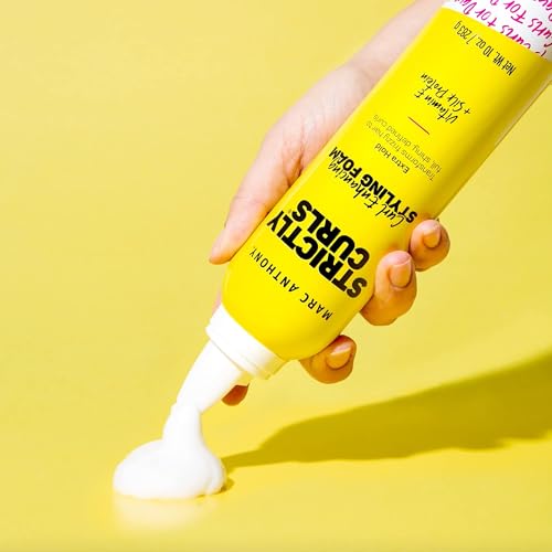 Marc Anthony Curl Enhancing Styling Foam, Extra Hold | Vitamin E & Silk Proteins | Anti-Frizz | Mousse | Pack of 2