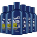 Suave Men¡¯s 3-in-1 Shampoo, Conditioner, & Body Wash, Travel-Size 6-Pack, Citrus Rush, 3 Oz Ea