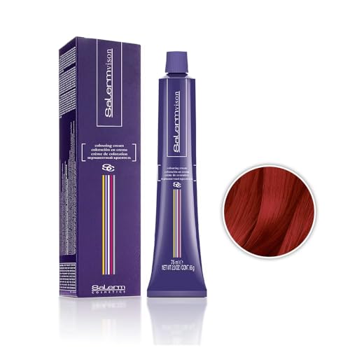 Salermvison Hair Coloring Cream #7.63 Golden Reddish Blonde, 2.3 Ounce / 75 Milliliter