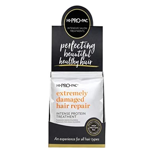 Hi-Pro-Pac Extremely Damaged Hair Intense Protein Treatment 12-Piece Display (Pack of 1)