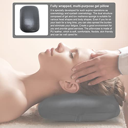 Elitzia Comfort Low Resilience Sponge Soft Gel Massage Pillow Pro Lash Extension and Salon Spa Supplies Neck and Back Support Beauty Facial Lash Pillow ET30388