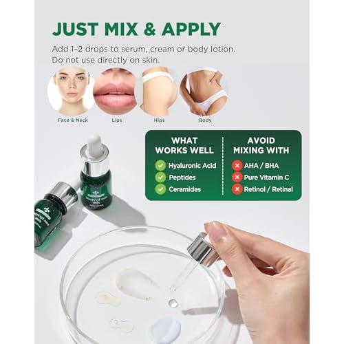 Matrixyl 3000 Peptide Serum [2-Pack Value] (10ml x 2) ? Sederma France Firming Ampoule, DIY Mix-In Booster, Pure Peptide Complex Anti-Aging, Collagen Boosting Wrinkle Treatment