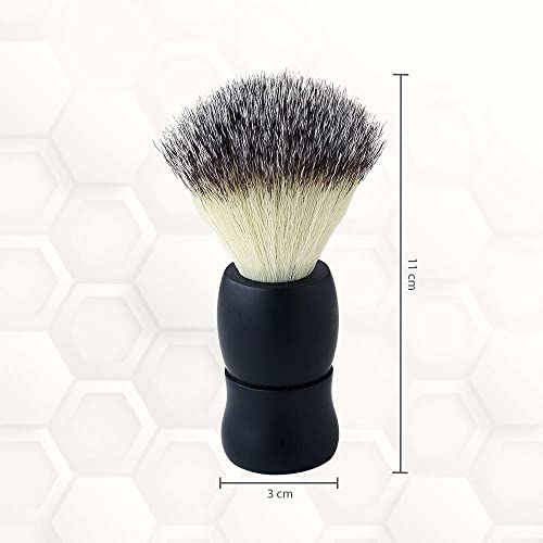 Pearl Shaving Brush with Cruelty-Free Imitation Badger Bristles | Classic & Traditional Shaving Brush | Environment Friendly | Elegant wet shaving product SBB-15 SY | Father's Day Gift