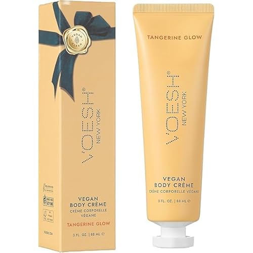 VOESH Vegan Body Creme Trio - Moisturizing Skincare Gift Set, Avocado Oil, Organic Virgin Olive Oil & Natural Extracts, K-Beauty Korean Skincare - (Green Tea, Lavender, Tangerine)