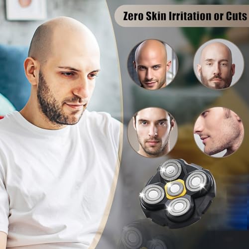 3PCS Shaver Replacement Blades Compatible with MicroTouch Titanium Head,Stainless Steel Material