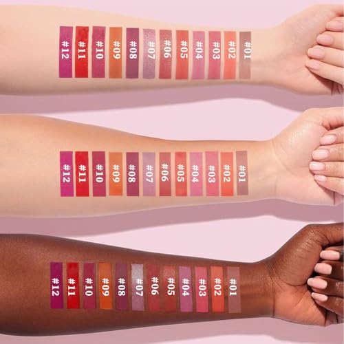 2Pcs Mauve & Wine Plum Hydrating Cream Lipsticks Lip Crayon for Women, Moisturing Lipstick Longwear Lip Liner Crayon Set for Ombre Shades, Matte Creamy Lips Stick Natural Nourishing Lips Balm Set, D