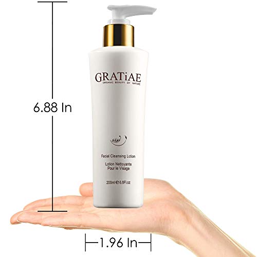 Gratiae Organics Facial Cleansing Lotion, 6.8-Ounce