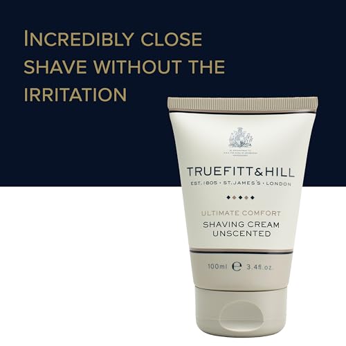 Truefitt & Hill Ultimate Comfort Shaving Cream Travel Tube, 3.38 fl oz