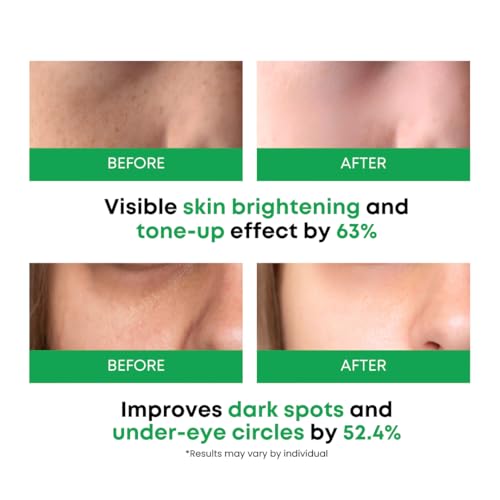 Green Tangerine Radiant Tone Up Pads ? Korean Toner Pads with Niacinamide, Centella Asiatica & Vitamin C, Dark Spot Corrector, Tone-Up & Hydrating Face Toner 50 Pad
