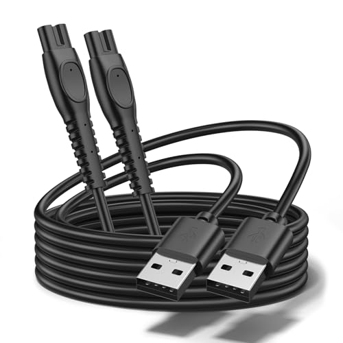 5V Charger Cable for Philips OneBlade 360 QP2834 QP2724 QP1324 PQ888 PQ889, MG5910 MG7910 MG7960 MG9510 MG9560, X3001 Electric Shaver Trimmer