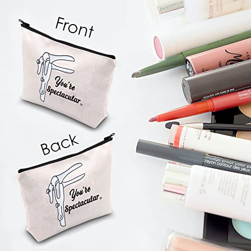 MNIGIU Midwife Survival Kit OBGYN Gift Doula Thank You Gift You're Spectacular Makeup Zipper Pouch Bag for Doctor Nurse (You're Spectacular)