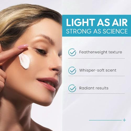 AIWEI Face Moisturizer Collagen Cream - Moisturizing, Hydrating & Recovery - Day Night Face Cream with Retinol and Hyaluronic Acid for Men & Women - 1.7 oz