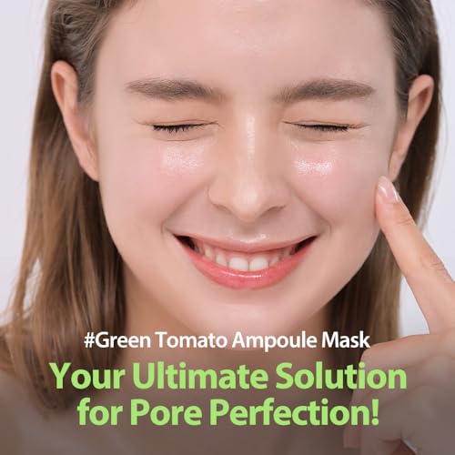 SUNGBOON EDITOR Green Tomato Pore Lifting Ampoule Mask *10EA