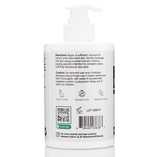 Advanced Clinicals Retinol + Niacinamide Anti-Aging Face & Body Cream + Vitamin C Brightening Face Gel Cream Set