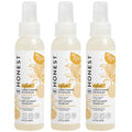 The Honest Company Conditioning Hair Detangler 3-Pack Leave-in Conditioner and Fortifying Spray, Tear Free Cruelty-Free, Hypoallergenic, Citrus Vanilla Refresh, 4 fl oz, pack of 3