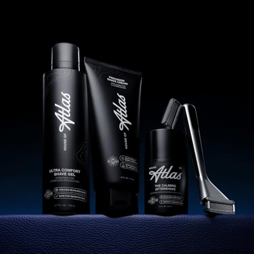 Precision Shave Cream for Men, Rich Lather, Smooth, Close & Gentle Shave, With Oat & Aloe to Soothe Skin, Signature Woody Fig-Leather Scent, Vegan & Dermatologist-Tested, 6 Fl. Oz