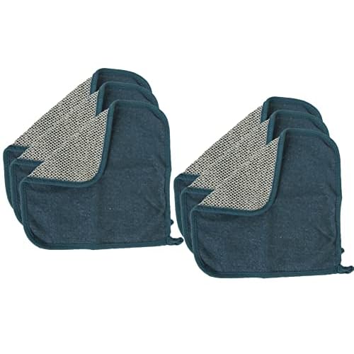 Paradiso 6pk Soft-Weave Wash Cloths, Teal