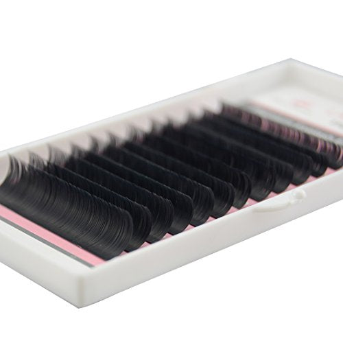 Ellipse Eyelash Extension 0.20mm D Curl 11mm Flat Eyelashes False Mink Individual Eyelash Extension Professional Salon Use