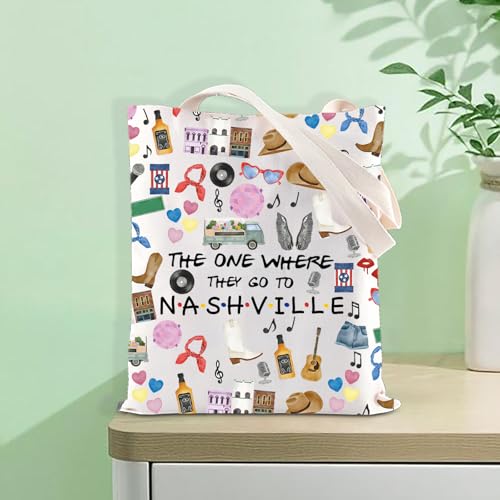 Nashville Trip Makeup Bag Nashville Travel Gift Tennessee State Gifts Nashville Souvenir Gift Nashville Travel Bag Housewarming Gift (to Nashville tote)