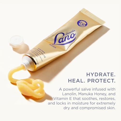 Lanolips Hydration All Over Bundle - 3-Piece Lanolin Balm Set for Dry, Cracked Lips and Skin - Includes 101 Ointment, Golden Dry Skin Salve & Everywhere Multi Cream for Daily Hydration - 3-Piece Set
