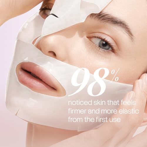 Collagen Jelly Mask ? With 83% Hydrolyzed Collagen & Niacinamide | Hydration, Refreshing Essence, Suitable for All Skin Types ? 5 Sheets