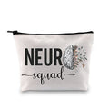 WZMPA New Orleans City Map Cosmetic Bag New Orleans Travel Souvenir Gift New Orleans Long Distance Relationship Makeup Zipper Pouch Bag For Family Friend (New Orleans)