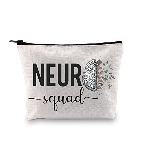 WZMPA New Orleans City Map Cosmetic Bag New Orleans Travel Souvenir Gift New Orleans Long Distance Relationship Makeup Zipper Pouch Bag For Family Friend (New Orleans)