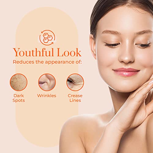 Clear Beauty Vitamin C & Collagen Face Moisturizer ? Anti Aging Day Cream, Hydrates, Firms & Revives Dull, Tired Skin ? Dermatologist Tested, Korean Skin Care, Vegan Clean Beauty ? 1.69 Fl Oz