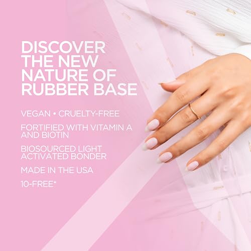 Gelish Foundation Flex ? Flexible Base Coat for Nails, Ridge Filling, & Perfect Protection, Soak-Off Rubber Base Gel Nail Kit for Long-Lasting Nail Strength and Flexibility