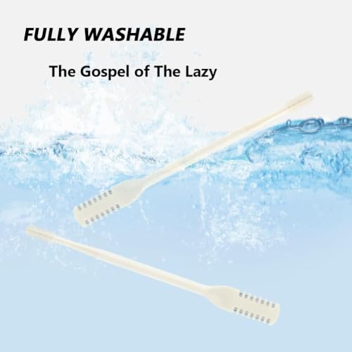 6 Pcs 2-in-1 Nasal Hair Cutter, New Double Sided Nose Hair Knife, Portable Nostril Hair Remover Tool, 360¡Æ Nose Hair Trimmer with Ear Picker Soft Cleaning Brush for Women Men