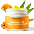 Glo Melanin Nourishing Face Cream ? Hydrating Daily Moisturizer for Radiant, Even-Looking Skin ? Vegan, Paraben-Free Formula for a Healthy Glow (2 oz)