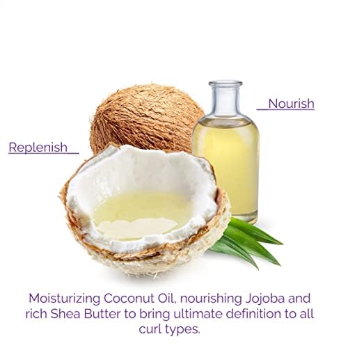 GIOVANNI Curl Habit Curl Defining Conditioner - Conditioner Curly Hair, Condition and Enhance with Coconut Oil, Jojoba, & Shea Butter, Vegan, Cruelty Free, Silicone Free - 24 oz