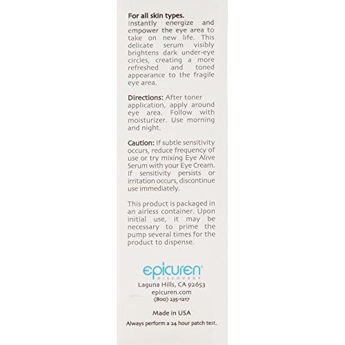 epicuren DISCOVERY Eye Alive Serum, 0.5 oz.